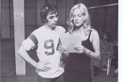Avec son chorégraphe Walter Painter en 1975