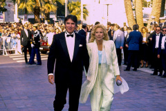 En 1987 au festival de Cannes, avec Tony