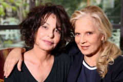 Avec Isabelle Mergault en 2015